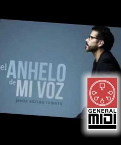midi EL ANHELO DE MI VOZ de Jesus Adrian Romero de sus exitos