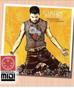 midi  REGRÉSAME MI CORAZÓN por CARLOS RIVERA (con linea melódica)