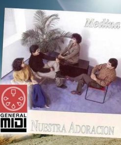 midi BRILLA JESUS de los hermanos Medina del album Nuestra Adoracion (con linea melodica)