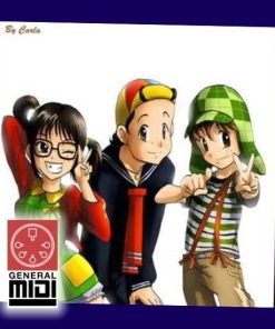 midi LA CUMBIA DEL CHAVO DEL 8 en la version de CRISS (Con linea melodica)