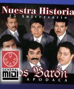 midi del tema LA ULTIMA MUÑECA con el grupo Los Baron de Apodaca / Norteña