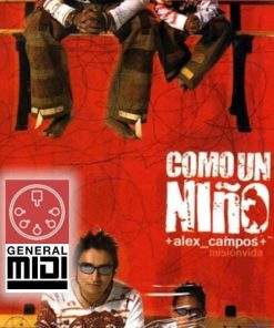midi - QUIERO SIENTO Y PIENSO de Alex Campos de su album Como Un Niño