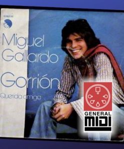 midi  GORRIÓN por MIGUEL GALLARDO (con linea melódica)