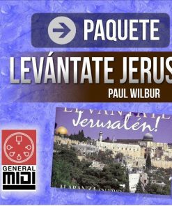 PAQ LEVANTATE JERUSALEN contiene 7 midis completos de Paul Wilbur