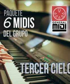 PAQUETE DE 6 MIDIS del Grupo Tercer Cielo - mira los detalles y titulos