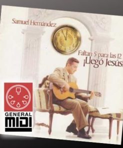 midi NADA TE TURBE de Samuel Hernandez del album Llegó Jesus (con linea)