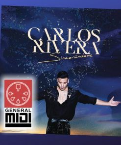 midi del tema SINCERÁNDOME de Carlos Rivera (con linea melodica)