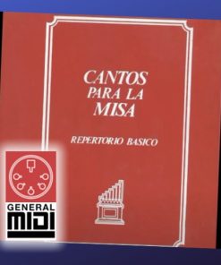 midi del tema Gloria a Dios en el Cielo (Francisco Palazón) con linea melodica